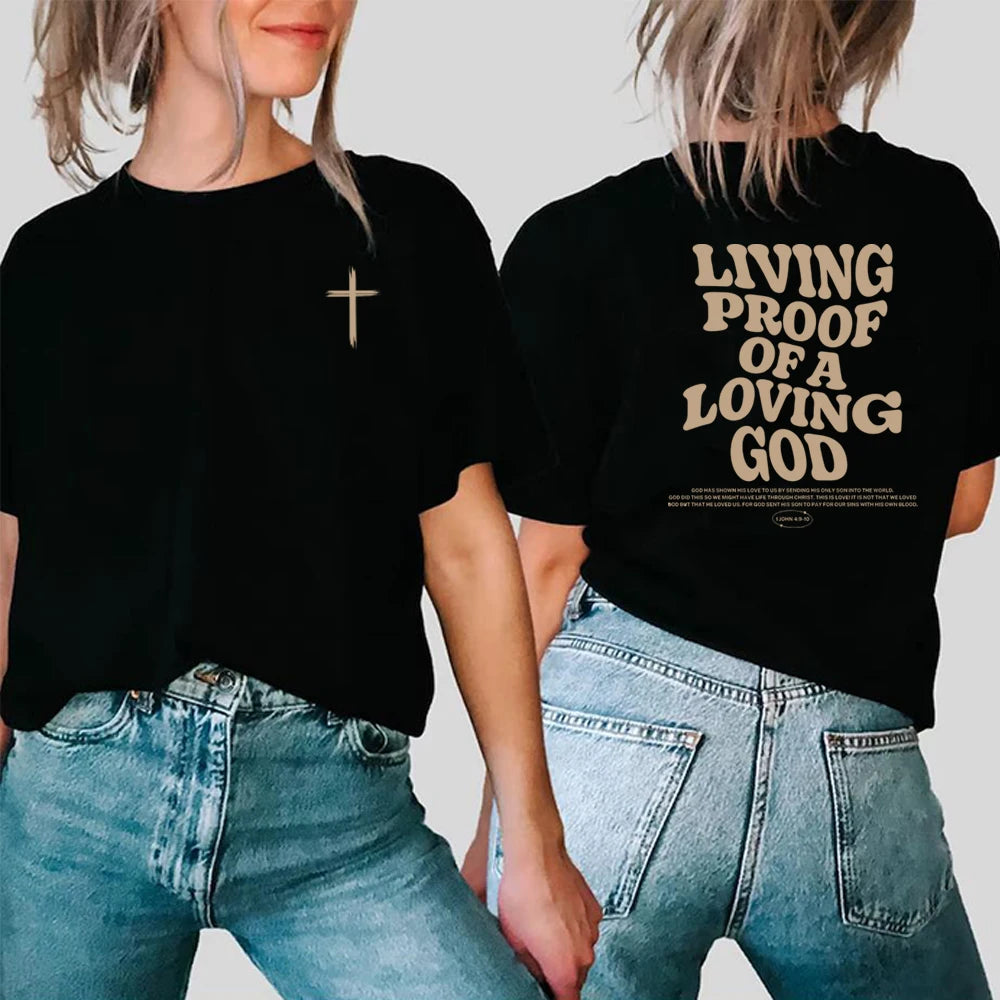 Aesthetic Christian T-Shirt Christian Apparel Brown Jesus Tshirt Trendy Streetwear Clothing Bible Verse Shirts Christian Gift